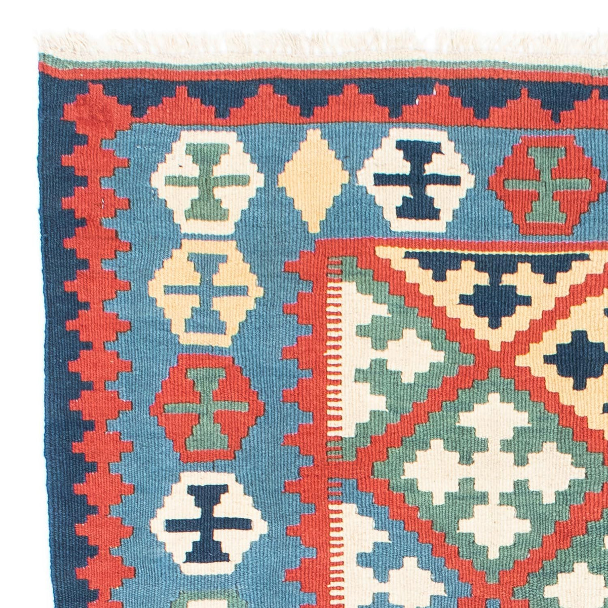 Tapis Kelim - Oriental - 175 x 124 cm - bleu