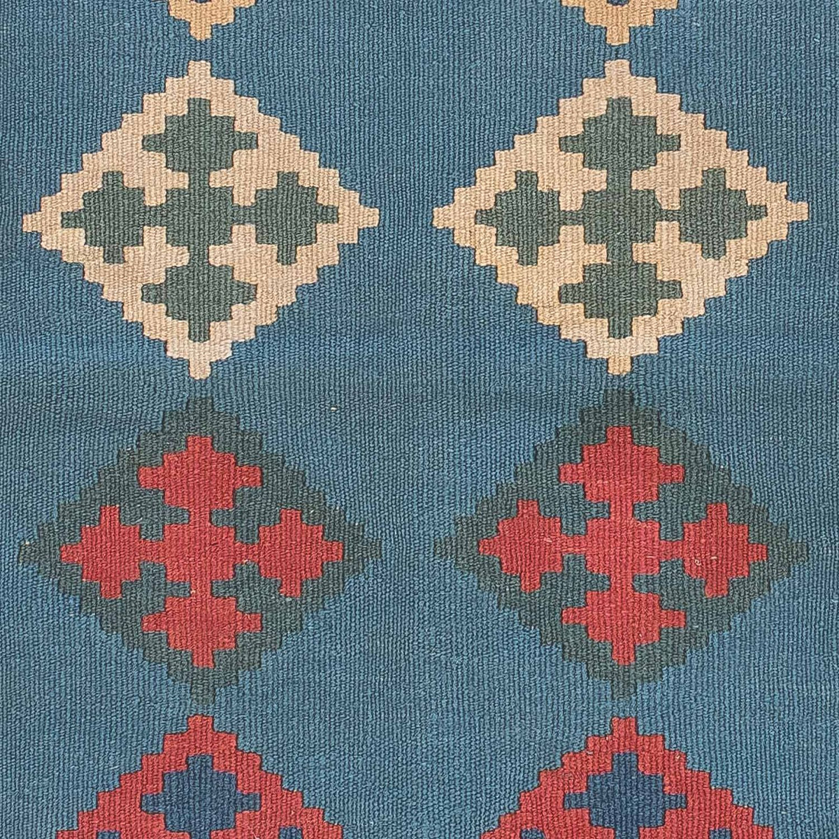 Tapis Kelim - Oriental - 170 x 117 cm - bleu