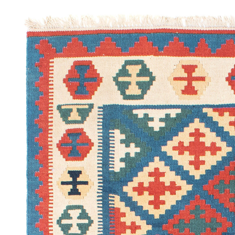 Tapis Kelim - Oriental - 185 x 112 cm - bleu