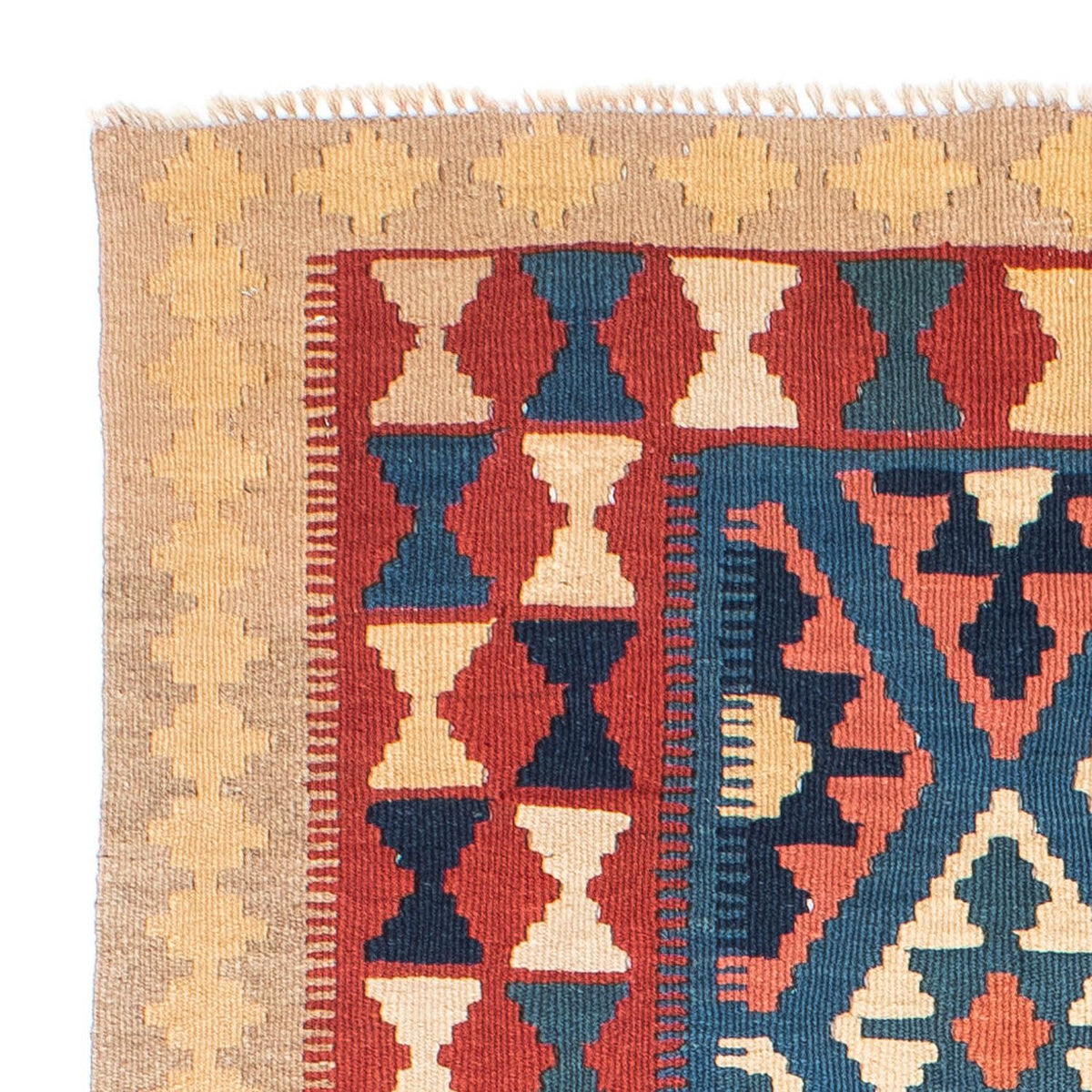 Tapis Kelim - Oriental - 152 x 100 cm - bleu