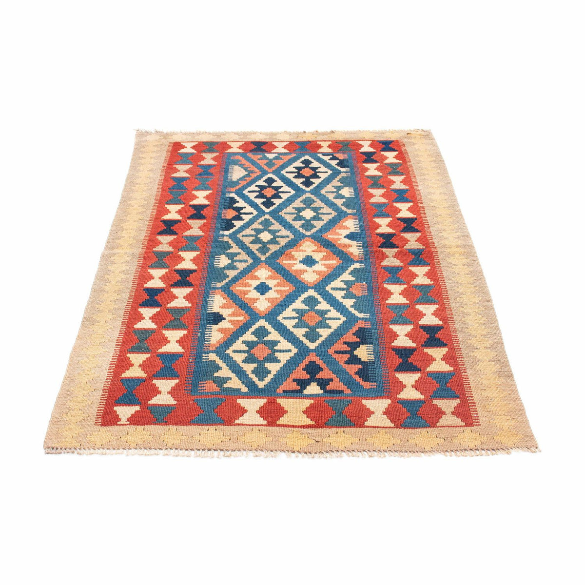 Tapis Kelim - Oriental - 152 x 100 cm - bleu
