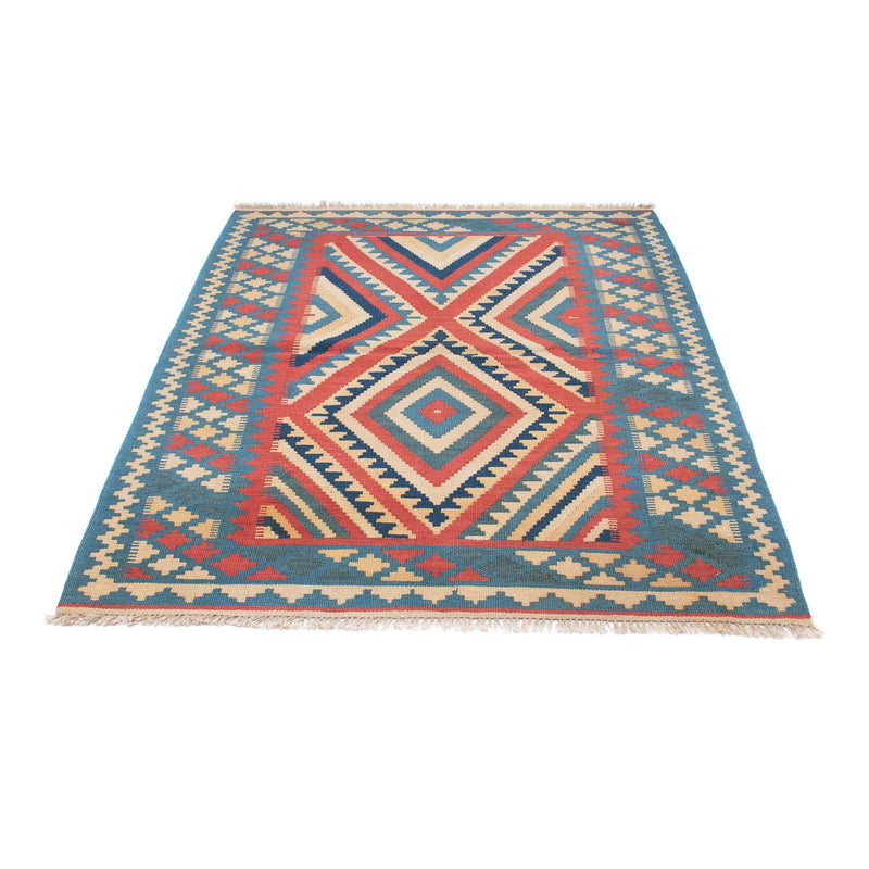 Tapis Kelim - Oriental - 155 x 117 cm - bleu