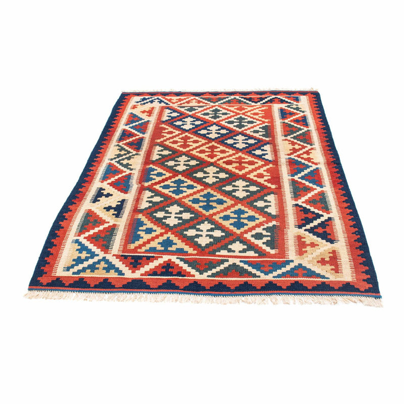 Tapis Kelim - Oriental - 160 x 112 cm - rouge