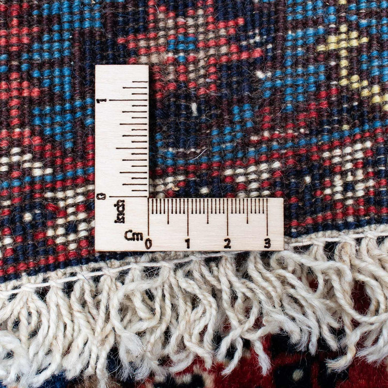 Tapis de couloir Tapis persan - Nomadic - 368 x 80 cm - rouge foncé