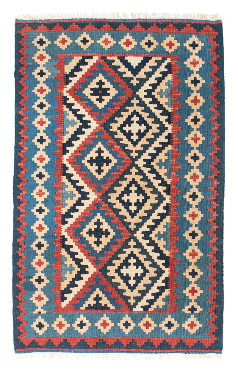 Tapis Kelim - Oriental - 160 x 103 cm - bleu