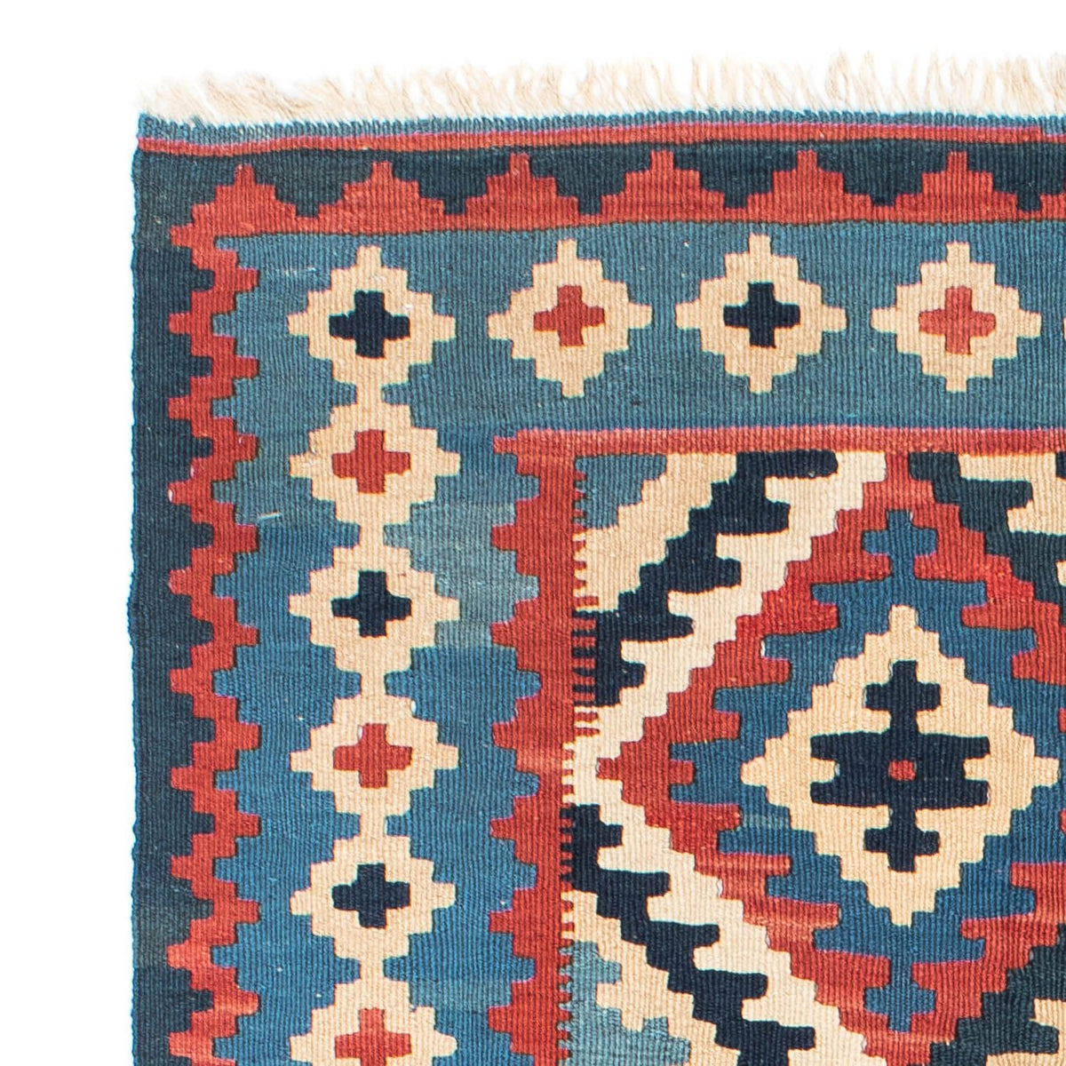 Tapis Kelim - Oriental - 160 x 103 cm - bleu