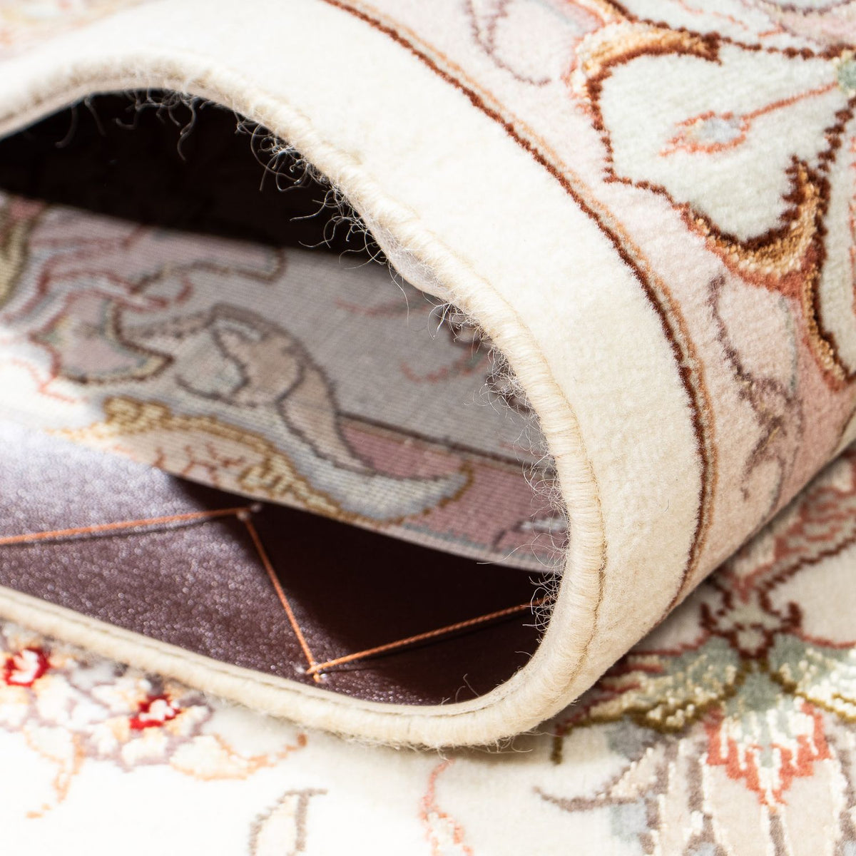 Tapis persan - Tabriz - Royal - 212 x 150 cm - beige