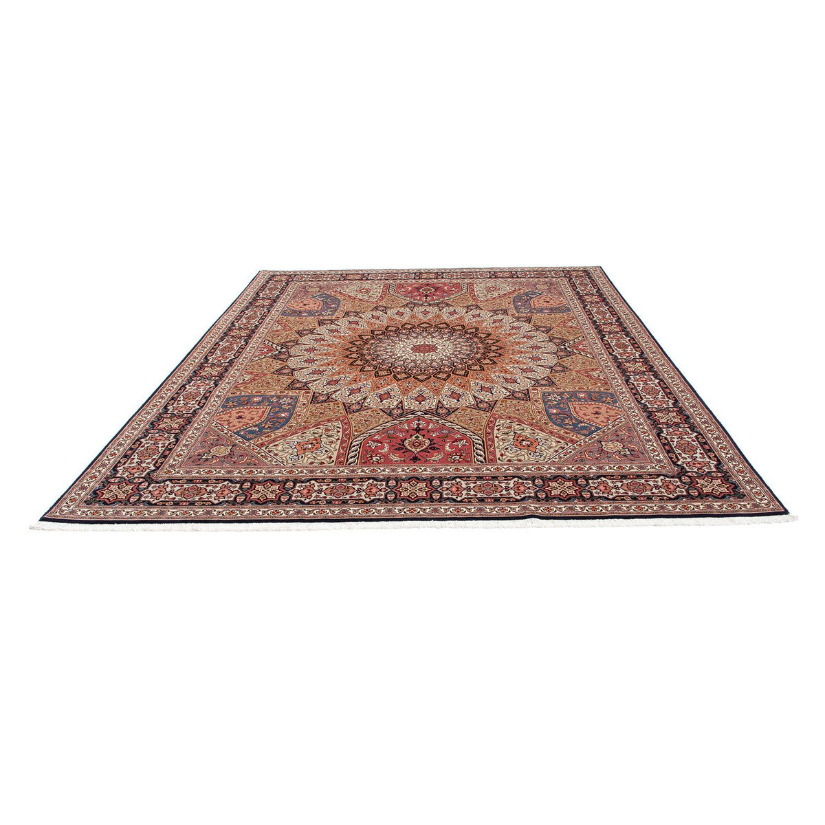 Tapis persan - Tabriz - Royal - 298 x 254 cm - multicolore
