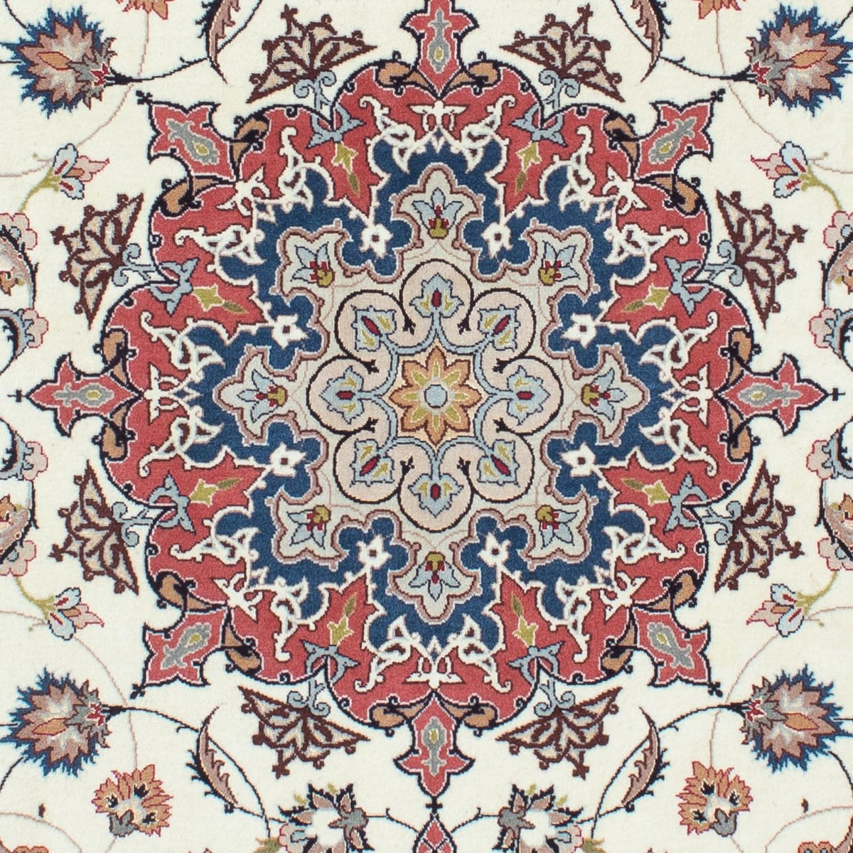 Tapis persan - Tabriz - Royal - 203 x 154 cm - beige