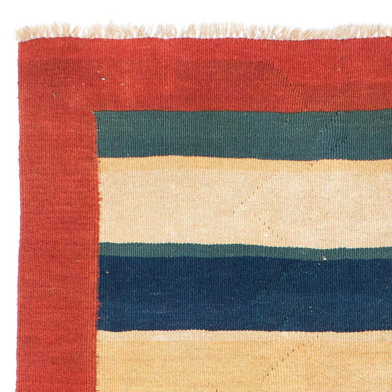 Tapis Kelim - Oriental - 198 x 152 cm - rouge