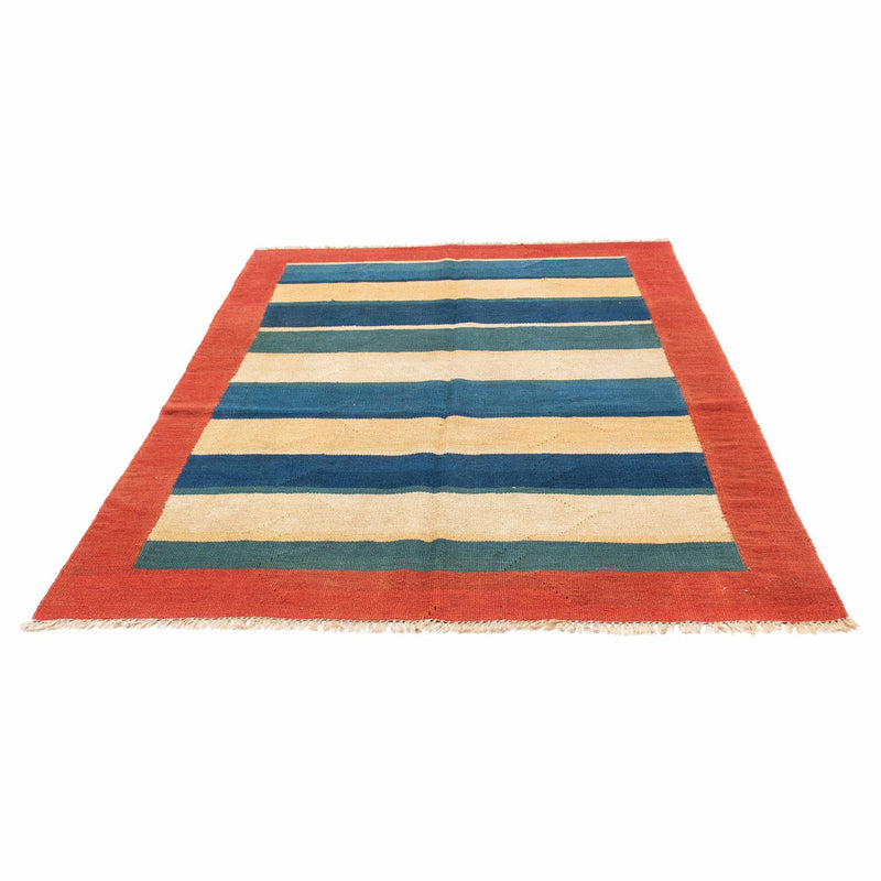 Tapis Kelim - Oriental - 198 x 152 cm - rouge