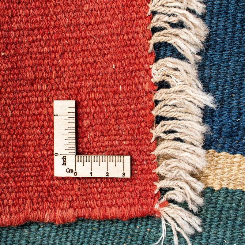 Tapis Kelim - Oriental - 198 x 152 cm - rouge