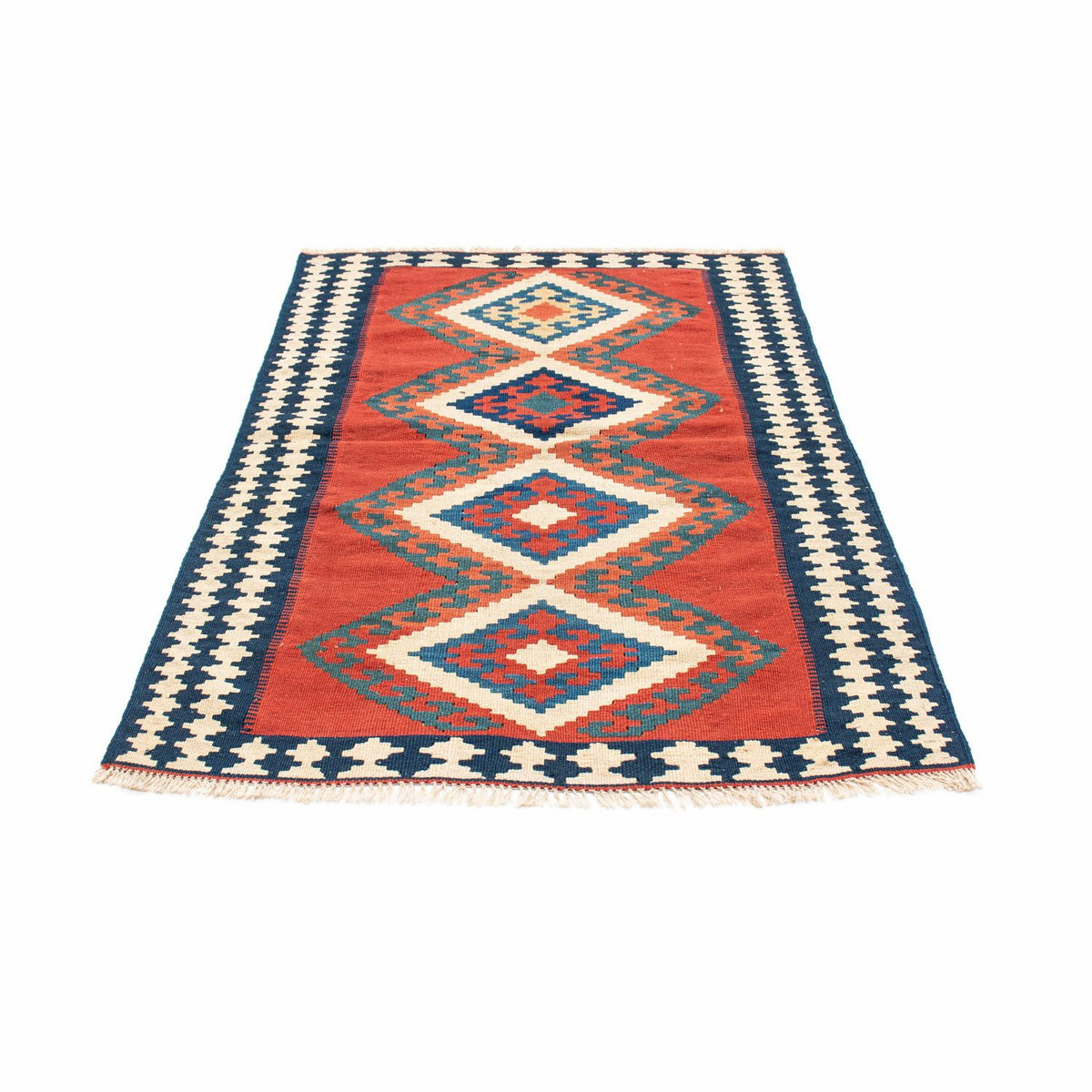 Tapis Kelim - Oriental - 152 x 103 cm - rouge