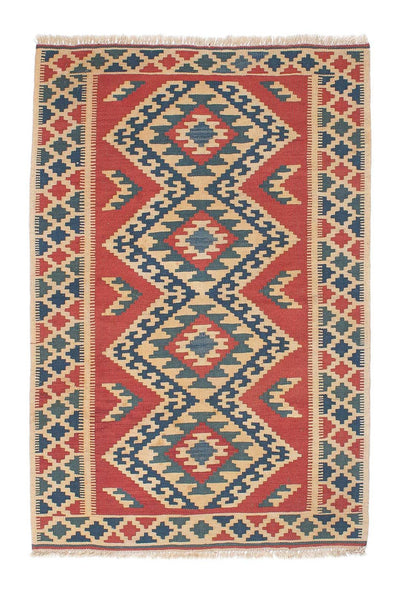 Kilim de Fars 100x150cm - multicolore