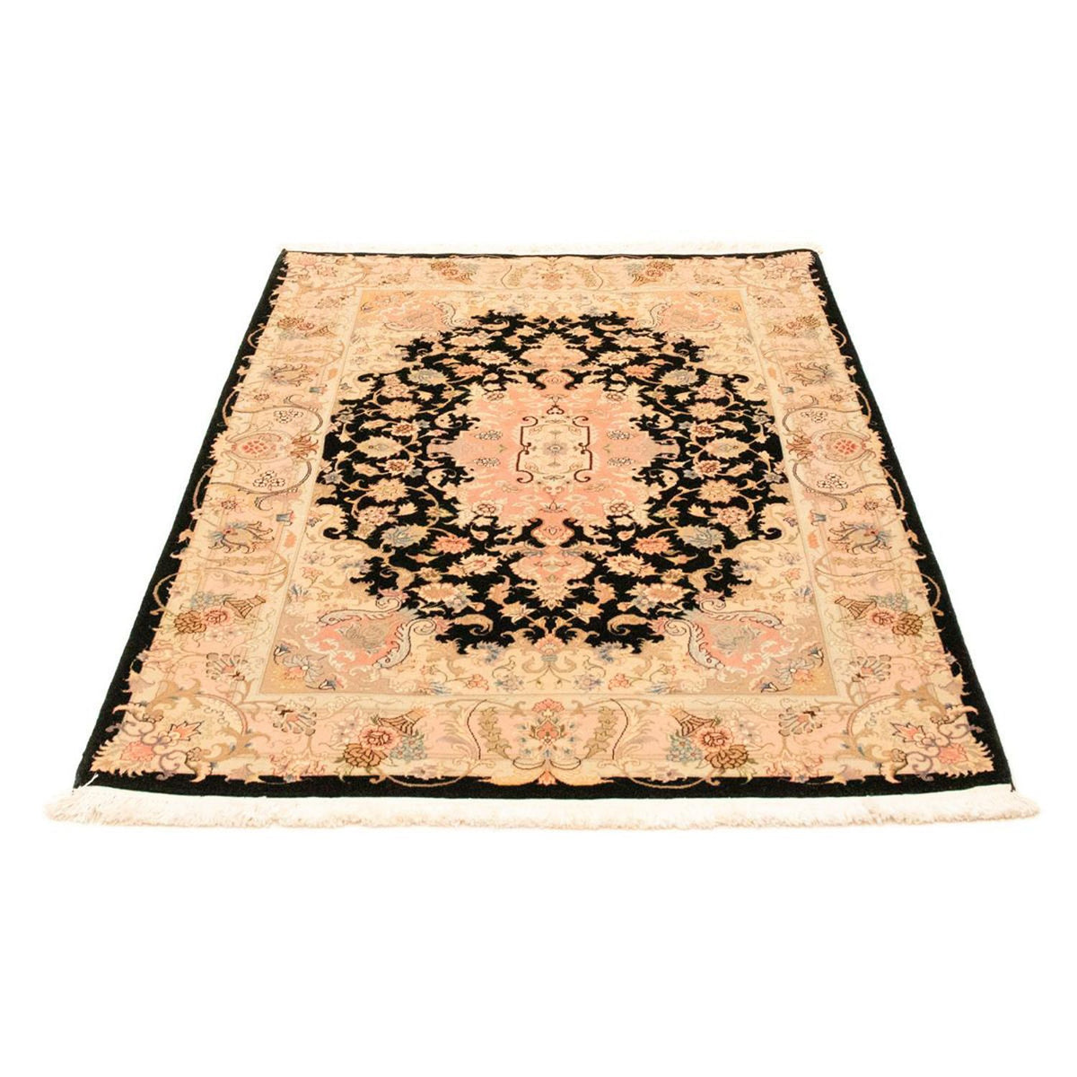 Tapis persan - Tabriz - Royal - 154 x 104 cm - noir