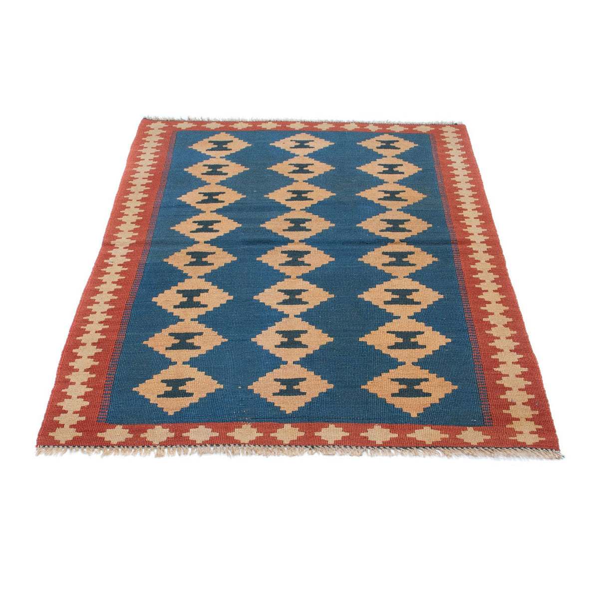Tapis Kelim - Oriental - 149 x 98 cm - bleu