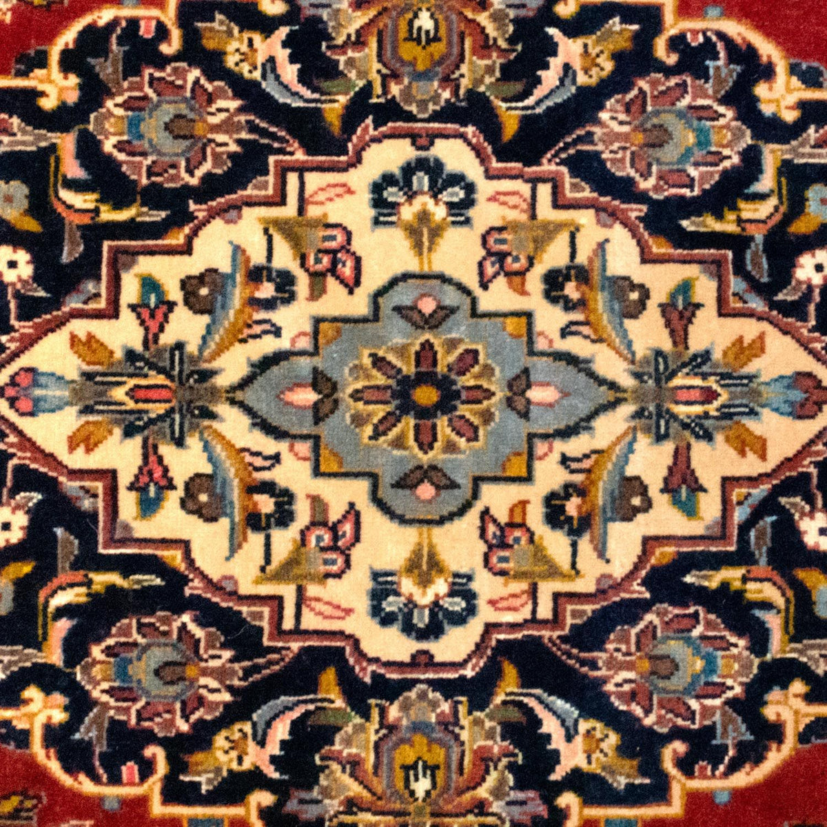 Tapis persan - Keshan - 235 x 138 cm - rouge