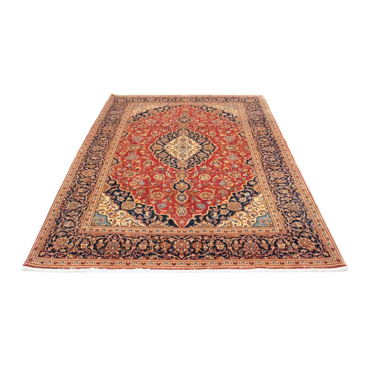 Tapis persan - Keshan - 235 x 138 cm - rouge