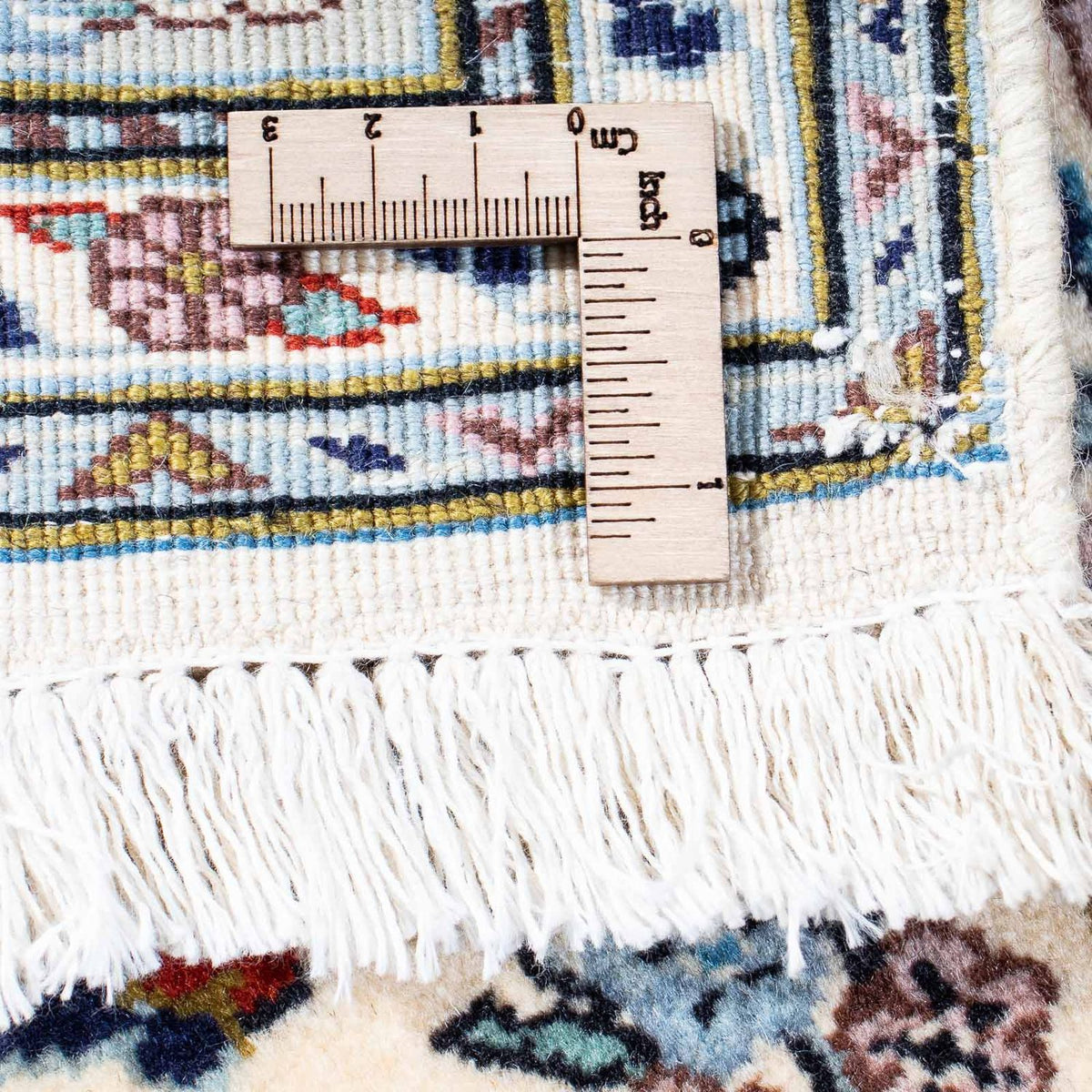Tapis persan - Keshan - 216 x 136 cm - beige