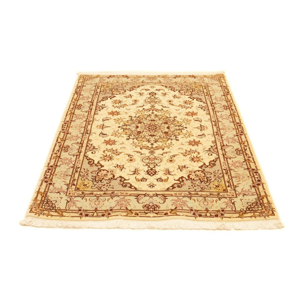 Tapis persan - Tabriz - Royal - 152 x 101 cm - beige