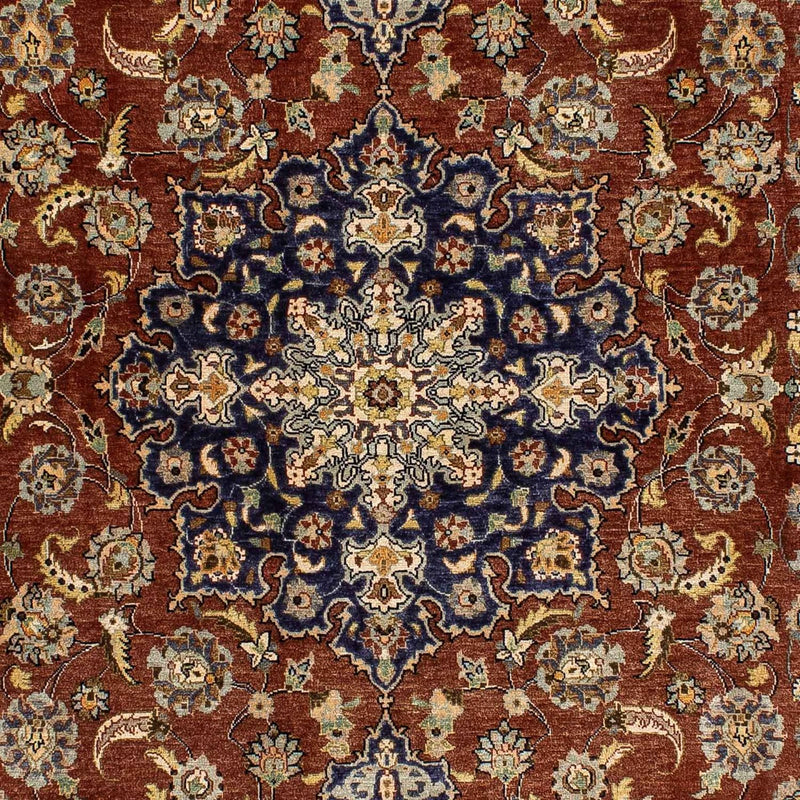 Tapis persan - Ghom - 205 x 133 cm - rouille