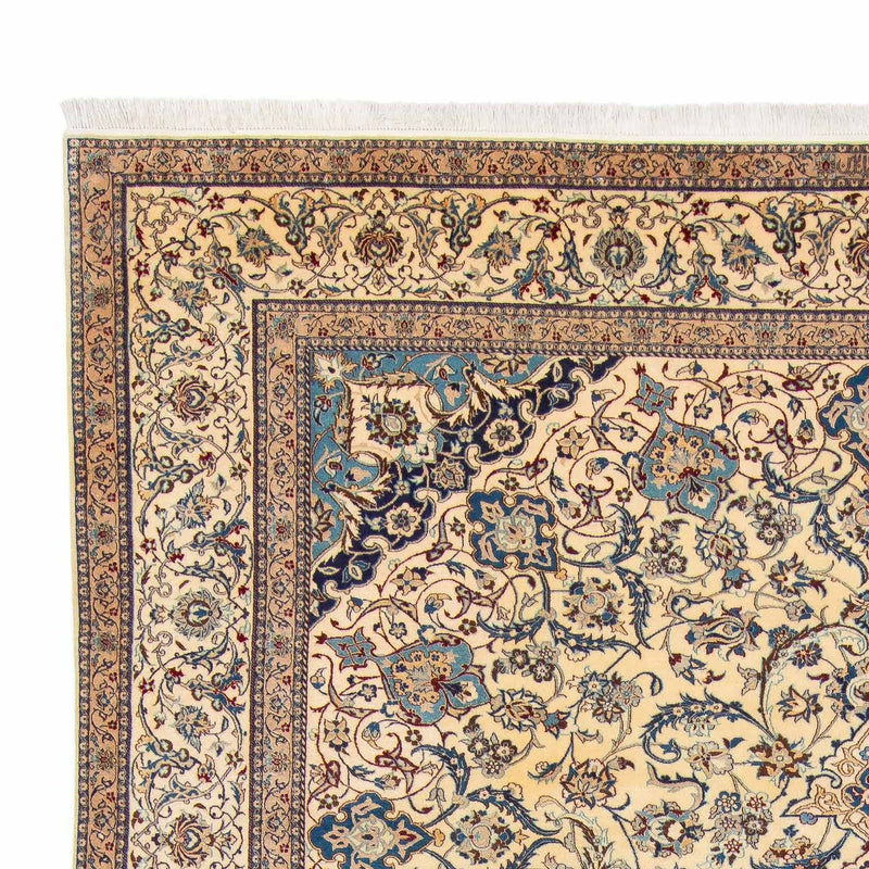 Tapis persan - Nain - 368 x 256 cm - beige