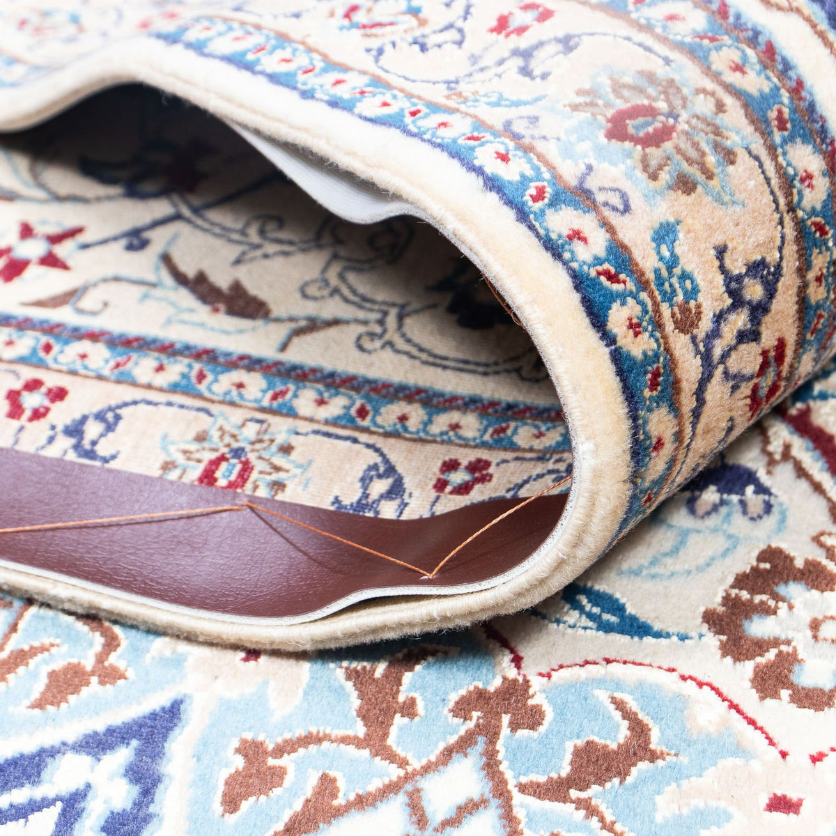 Tapis persan - Nain - 368 x 256 cm - beige