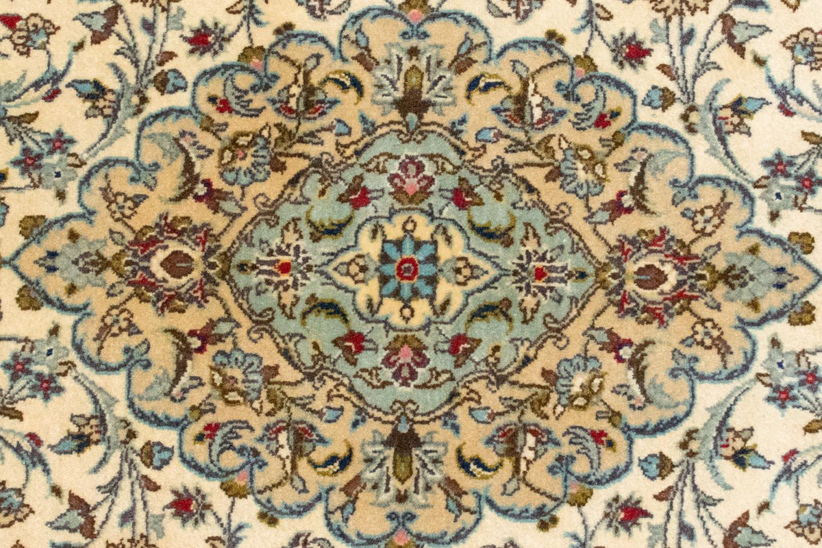 Tapis persan - Keshan - 216 x 142 cm - beige