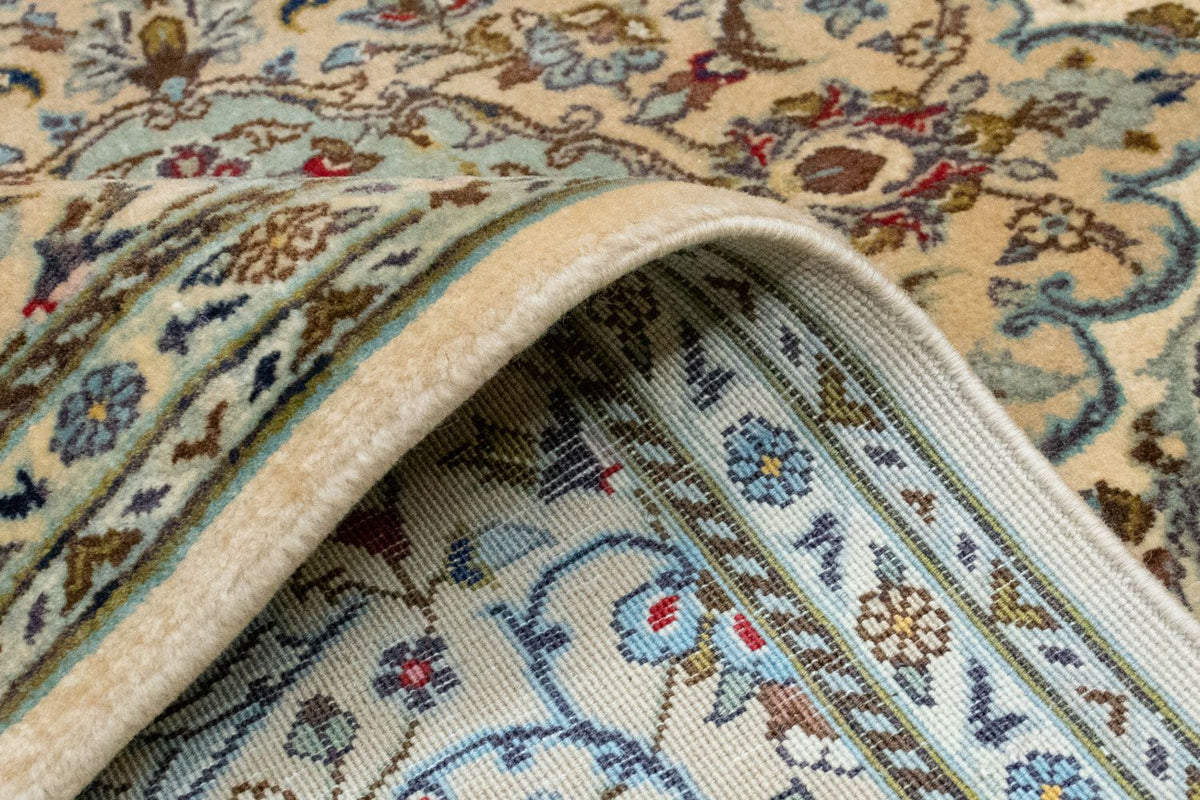 Tapis persan - Keshan - 216 x 142 cm - beige