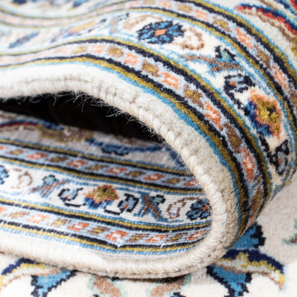 Tapis persan - Keshan - 240 x 158 cm - beige