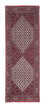 Tapis de couloir Tapis persan - Bidjar - 207 x 73 cm - rouge clair