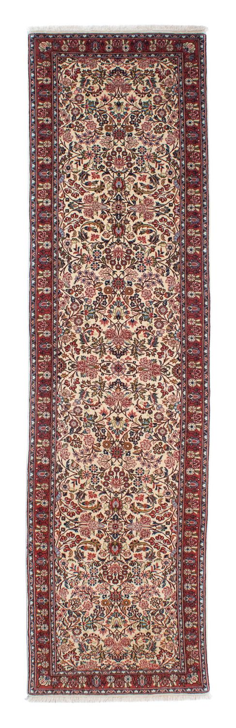 Tapis de couloir Tapis persan - Bidjar - 292 x 76 cm - beige