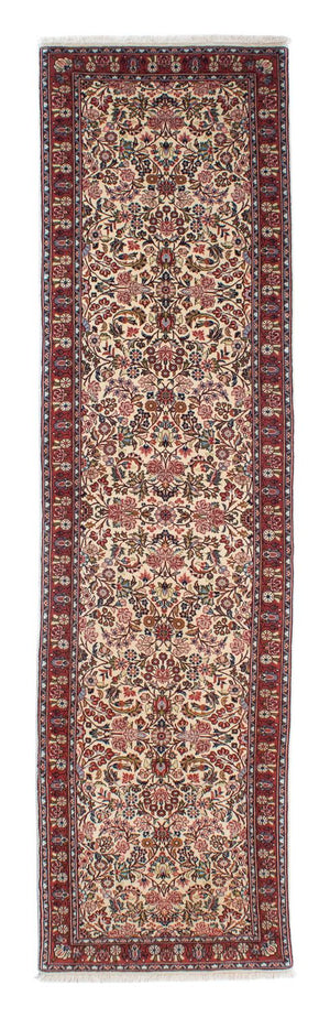Tapis de couloir Tapis persan - Bidjar - 292 x 76 cm - beige