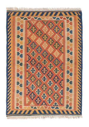 Tapis Kelim - Oriental - 155 x 108 cm - multicolore