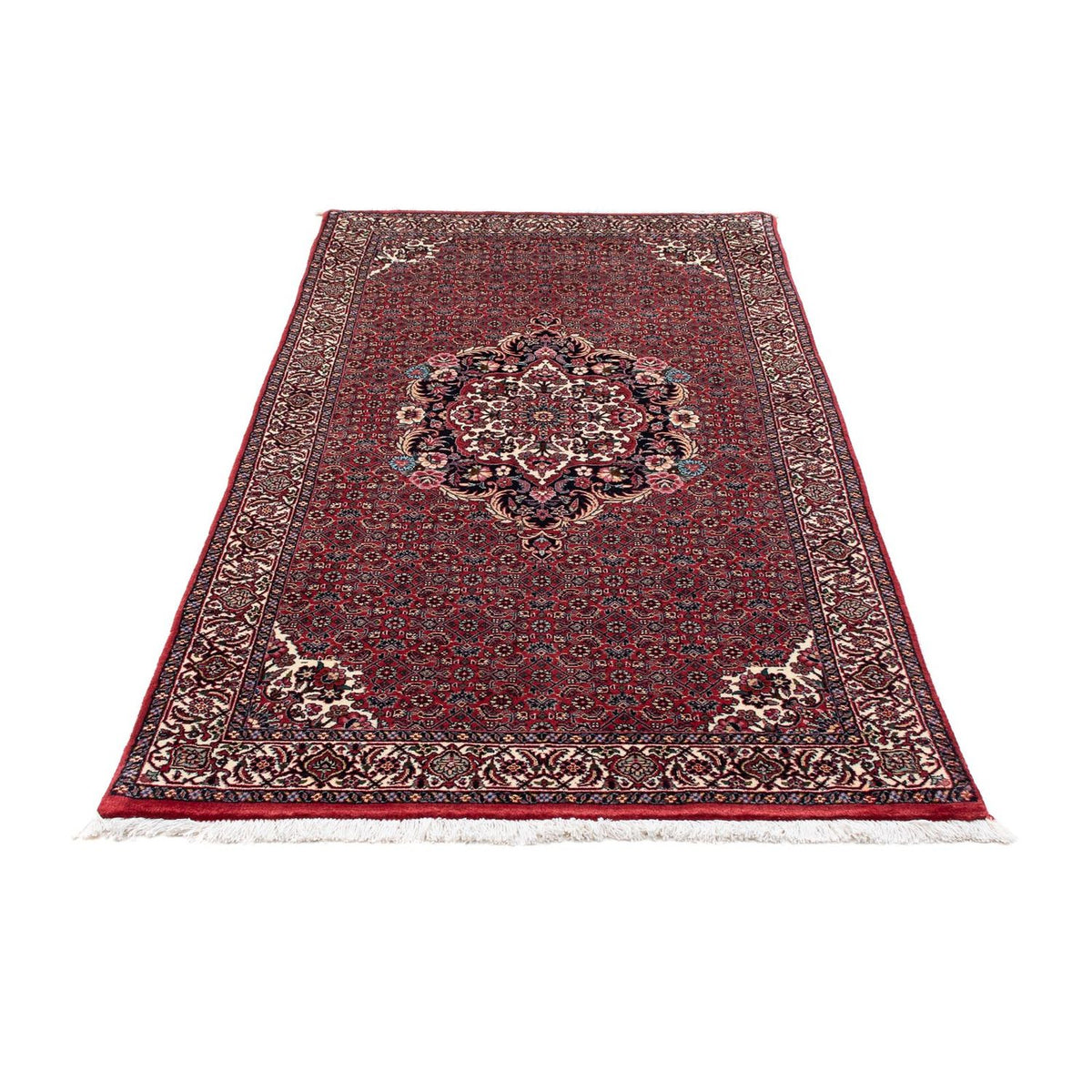 Tapis de couloir Tapis persan - Bidjar - 190 x 100 cm - rouge
