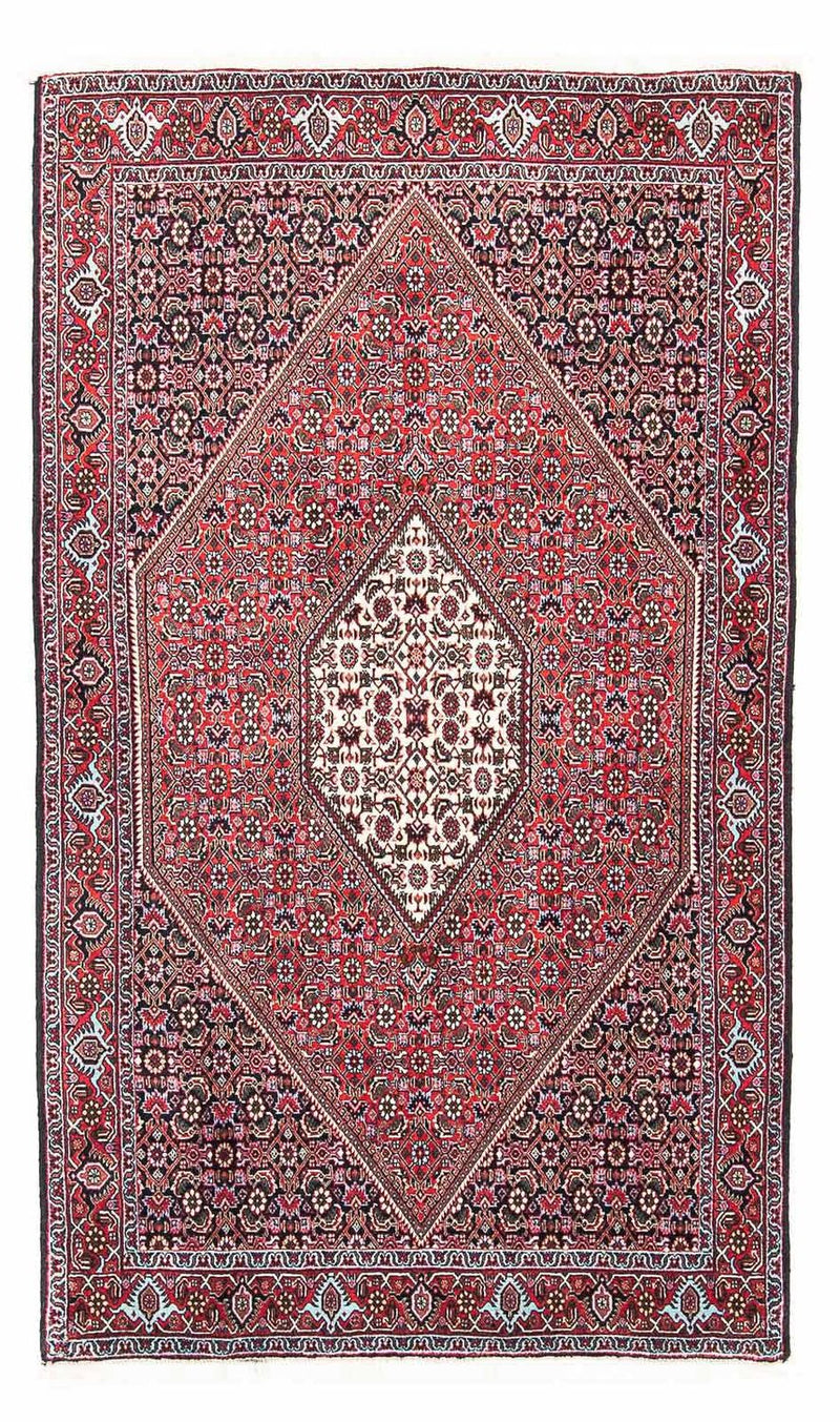 Tapis persan - Bidjar - 169 x 106 cm - rouge clair