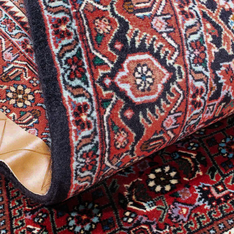 Tapis persan - Bidjar - 169 x 106 cm - rouge clair