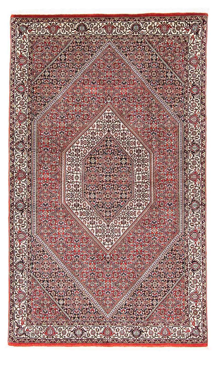 Tapis de couloir Tapis persan - Bidjar - 178 x 107 cm - rouge clair
