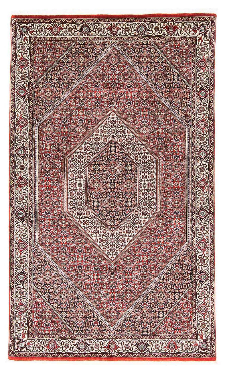 Tapis de couloir Tapis persan - Bidjar - 178 x 107 cm - rouge clair