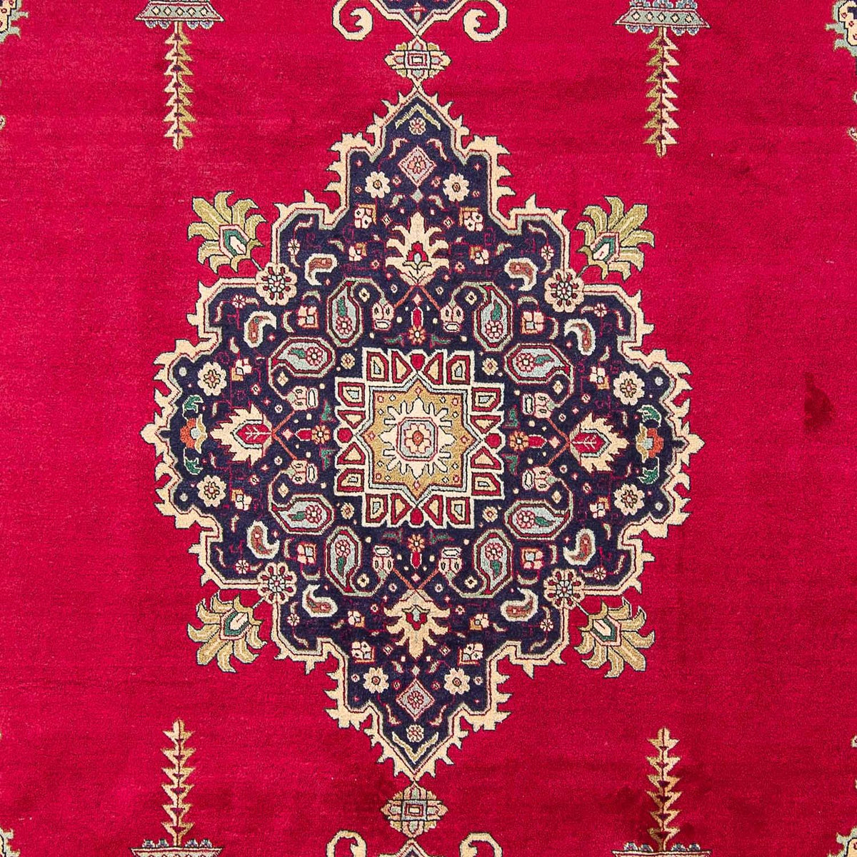 Tapis persan - Tabriz - Royal - 368 x 268 cm - rouge