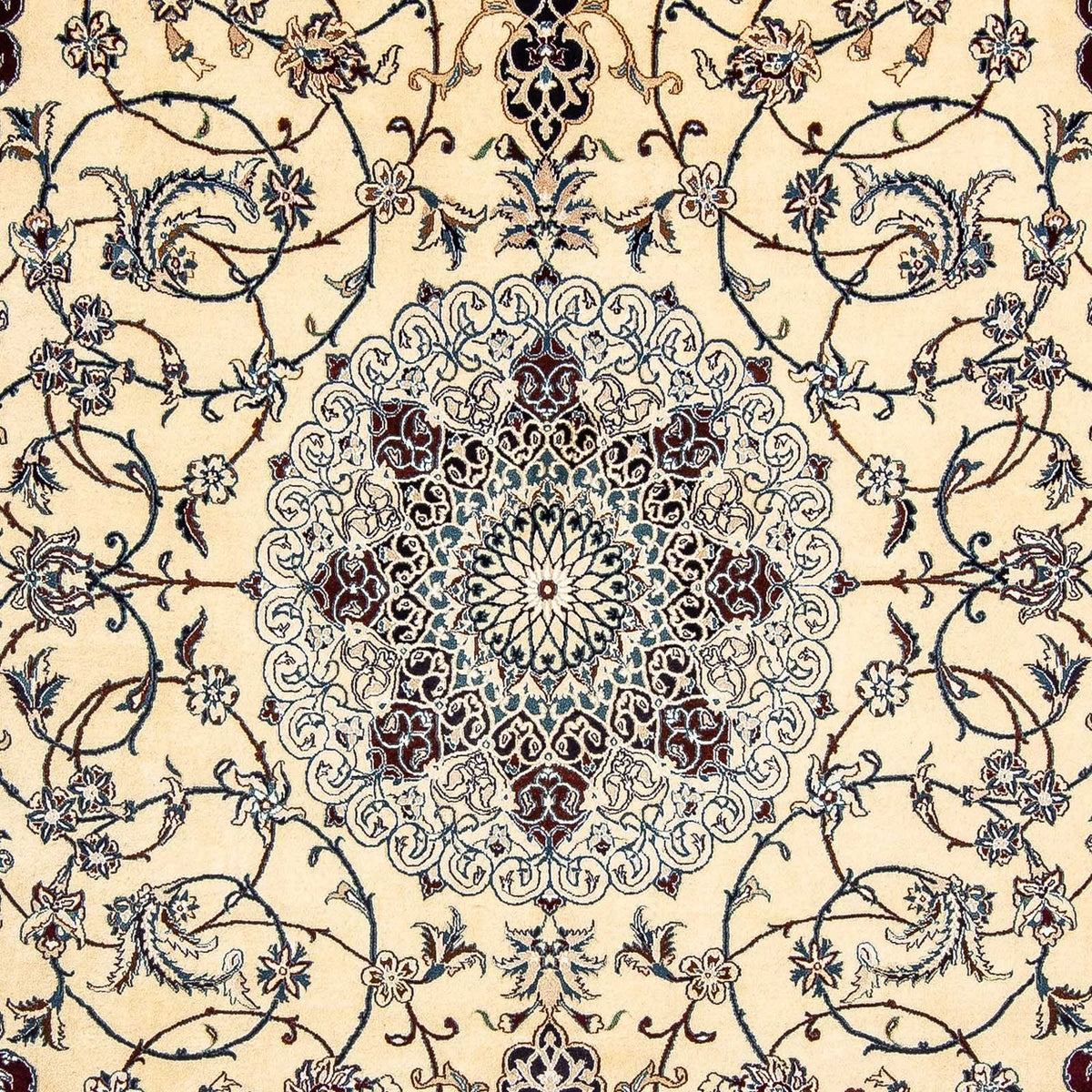 Tapis persan - Nain - Premium - 303 x 199 cm - beige