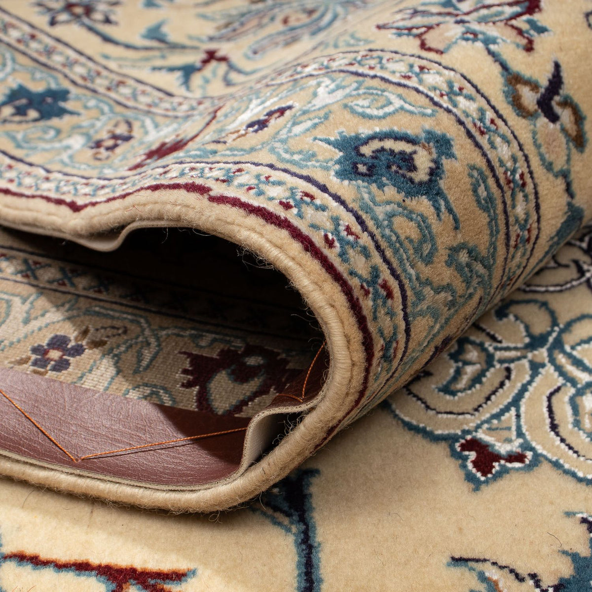 Tapis persan - Nain - Premium - 303 x 199 cm - beige