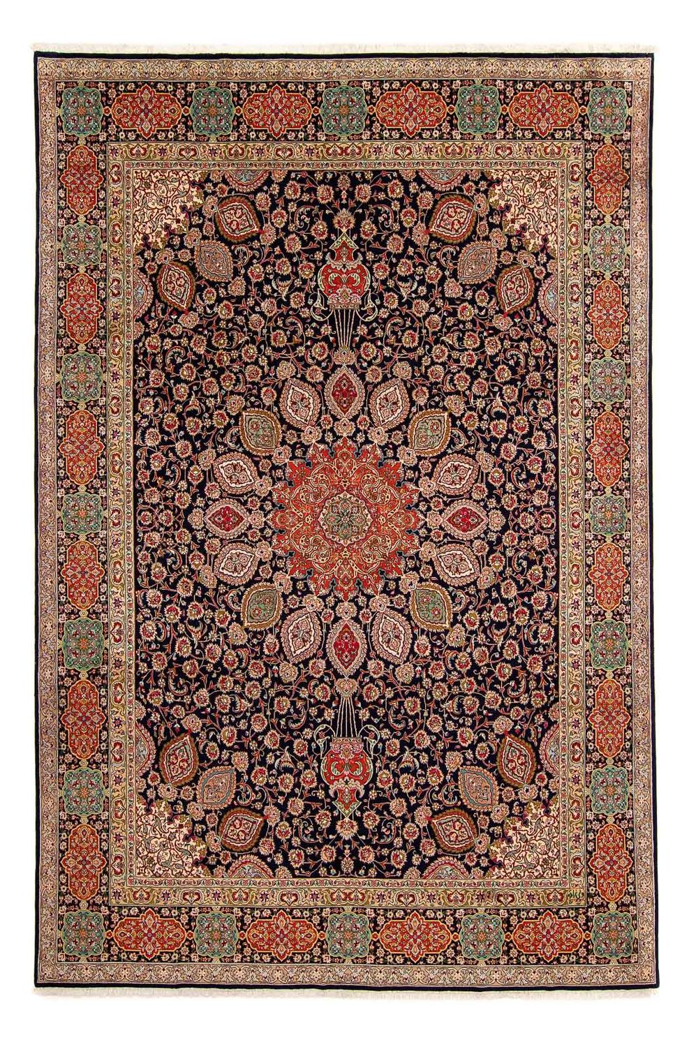 Tapis persan - Tabriz - 390 x 296 cm - marron clair