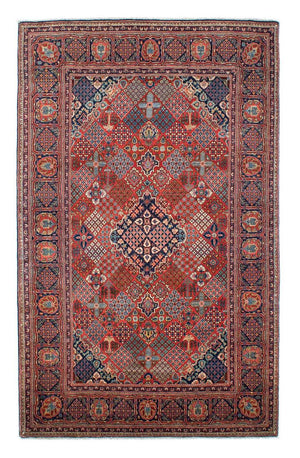 Tapis persan - Keshan - 207 x 130 cm - marron