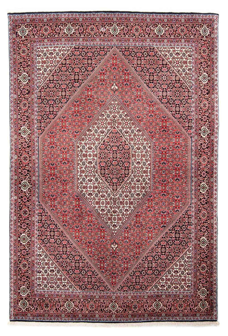 Tapis persan - Bidjar - 250 x 168 cm - rouge clair