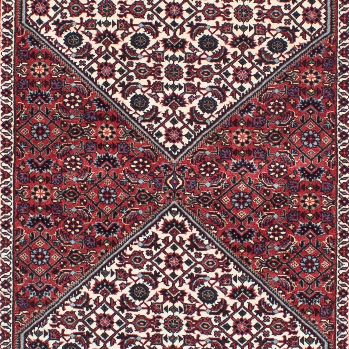 Tapis de couloir Tapis persan - Bidjar - 300 x 82 cm - rouge