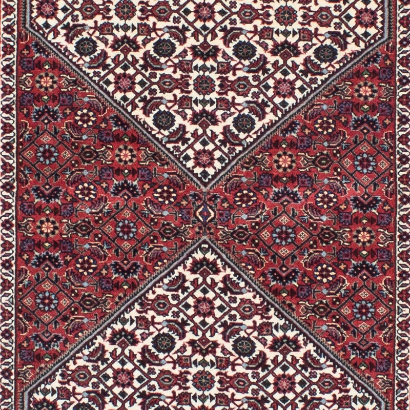 Tapis de couloir Tapis persan - Bidjar - 300 x 82 cm - rouge