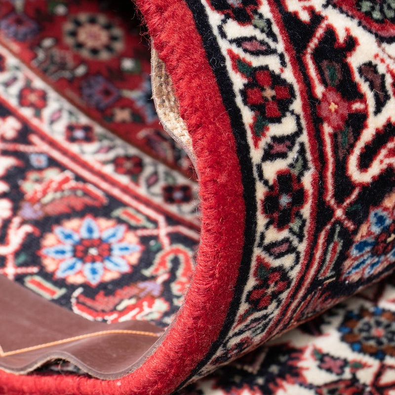 Tapis de couloir Tapis persan - Bidjar - 300 x 82 cm - rouge