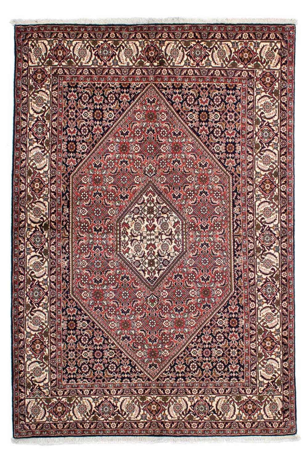 Tapis persan - Bidjar - 214 x 140 cm - rouge