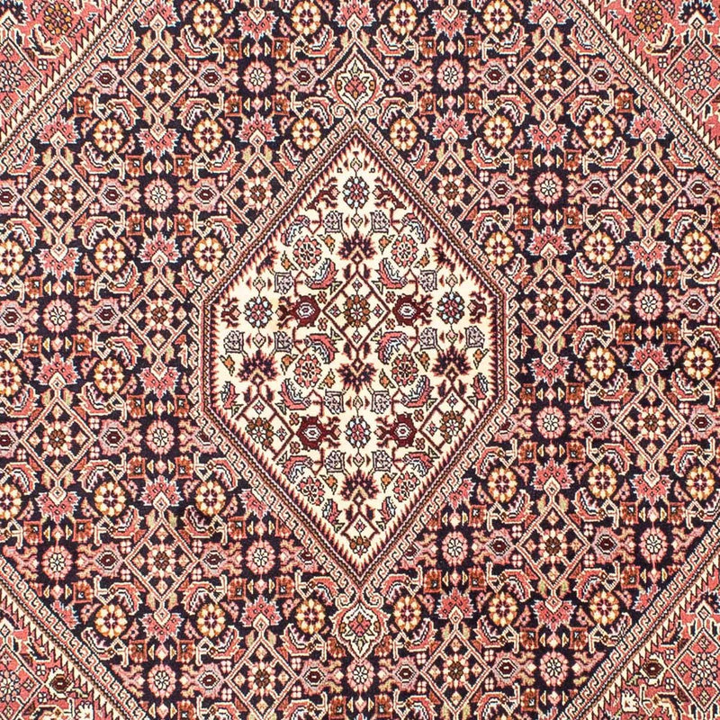 Tapis persan - Bidjar - 246 x 168 cm - rouge clair
